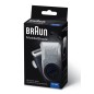 BRAUN Mørkeblå/sølv Shaver M-90
